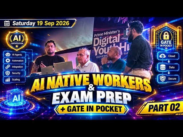 Sir Zia Special Guidance: How to Pass AI Agent Certification Exam & Become AI Native Workers Part 02