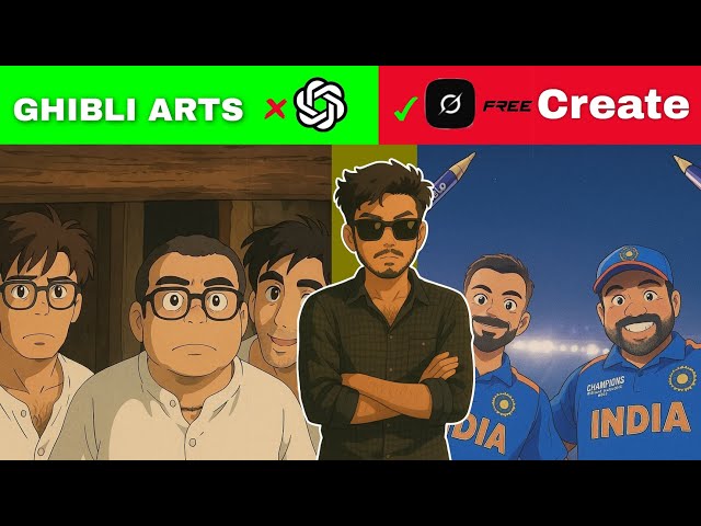 Ghibli Art Photo Stylish Create In Free || Ghibli art || #ghibli #art #style #trend #viralvideo