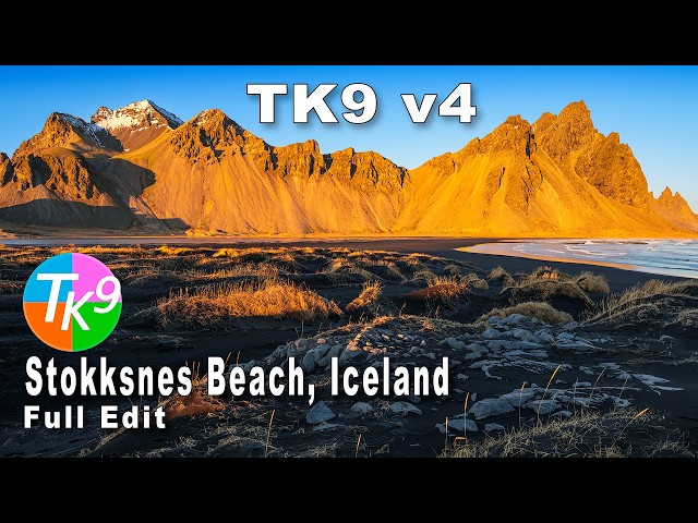 TK Friday | Stokksnes Beach, Iceland (Full Color Edit)