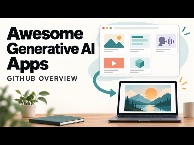 Awesome Generative AI Apps GitHub Overview: From Template Clone to Verified Local AI Rendering