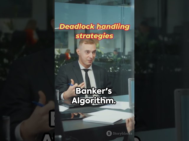 Deadlock Handling Strategies | Operating Systems #computer #shorts