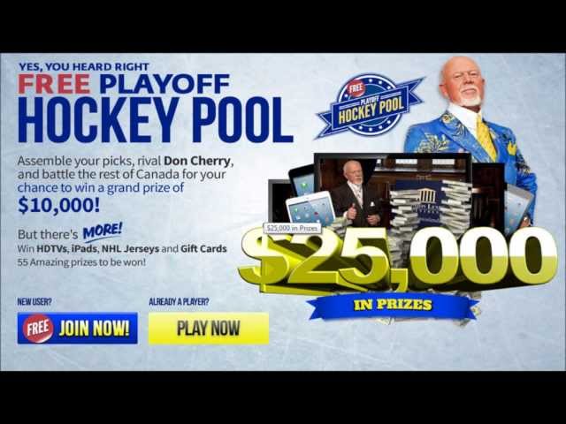 DLC BTB Mortgage Solutions  FREE Playoff Hockey Pool win up to $25000 in prizes