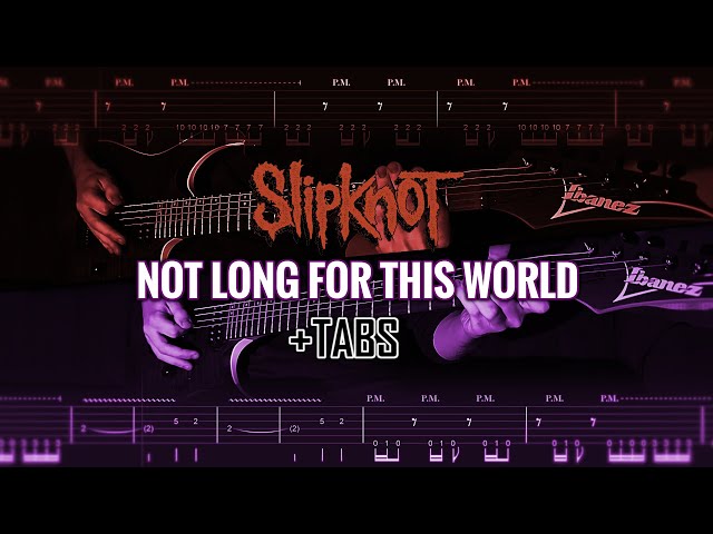 [GUITAR LESSON] Not Long For This World (Slipknot) w/ TABS!