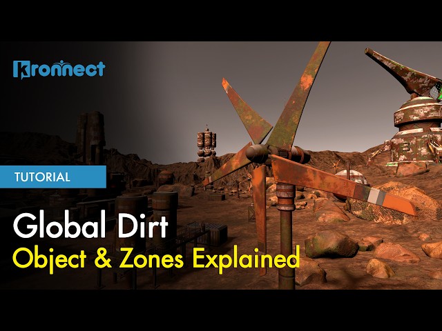 Global Dirt Object & Zones Explained | Unity Scene Weathering Tutorial