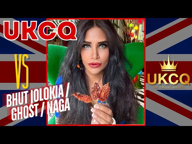 I eat 3 Naga Chilli / Bhut Jolokia / Ghost Pepper Superhot Pepper - upto 1 MILLION SHU! 🥵