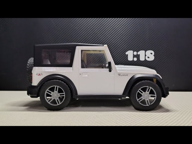 Mahindra Thar 1:18 Scale Model | KarniMini Toys | Unboxing 