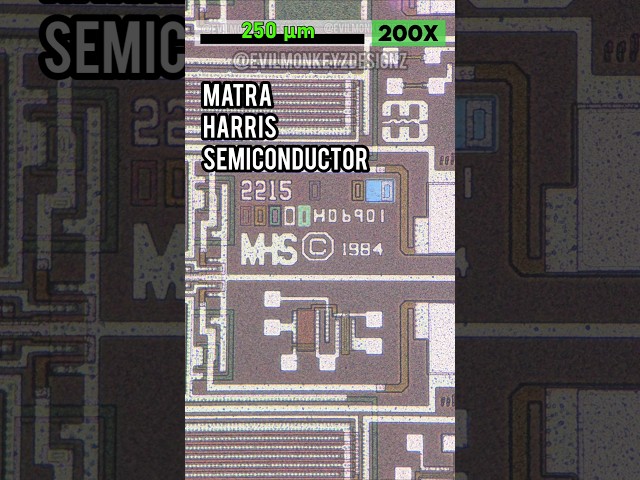Matra Harris Semiconductor Silicon Wafer