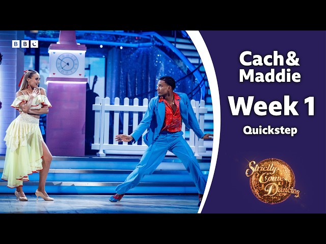 We just fell a bit in LOVE with Cach and Maddie and their Quickstep! #Strictly✨ BBC Strictly 2026