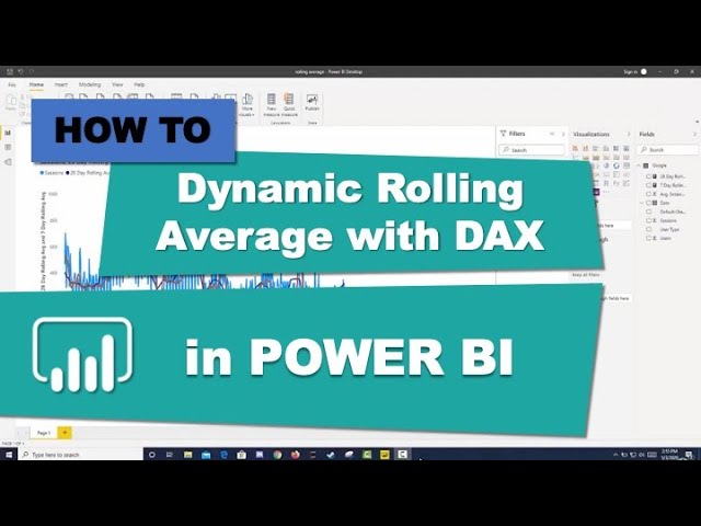 Dynamic Rolling Average with DAX in Power BI