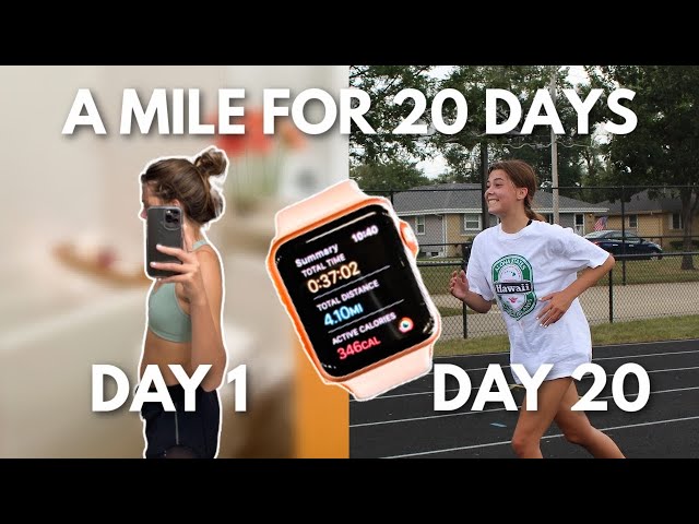 I Ran a Mile Every Day for 20 Days