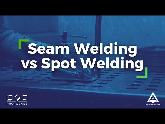 Proto Tech Tip - Understanding Seam Welding vs Spot Welding for Sheet Metal Manufacturing