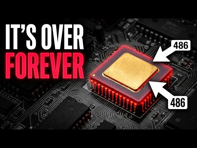 Why Linux just dropped 486 support forever