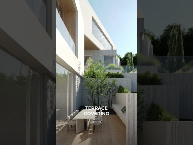 Three villas and three pools 🧐 What do you think about this decision?