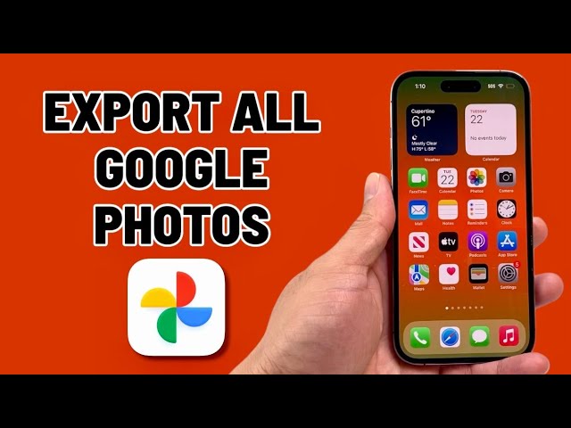 How To Export All Google Photos (Any Device)