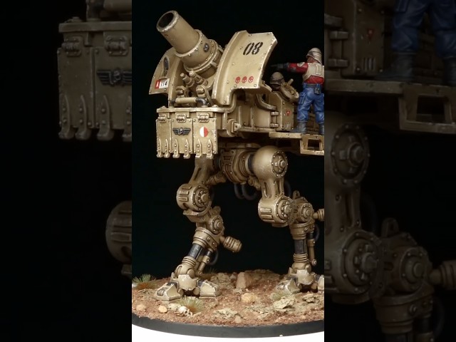 I Built A Custom Walking Artillery Platform For The Praetorian Guard  #warhammer #warhammer40k