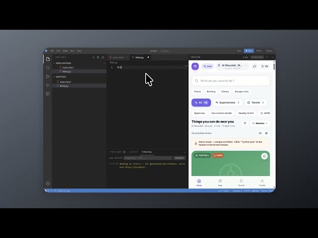 Codelab — Browser-Based Code Editor | Project Preview