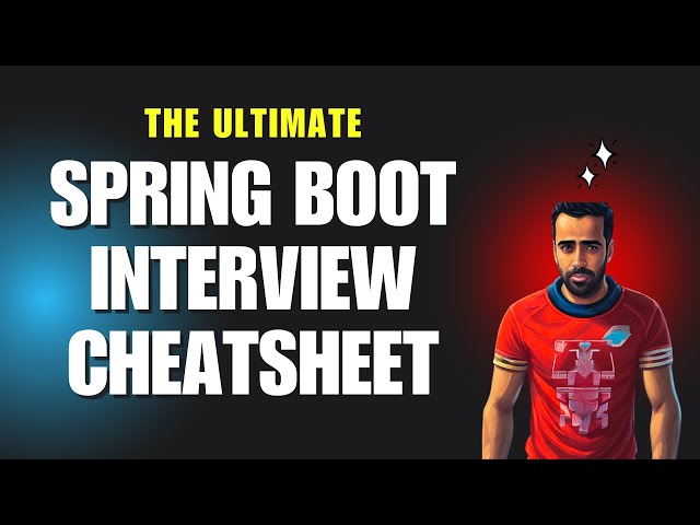60+ Spring Boot Concepts in 90 Minutes | Must-Watch for Backend Engineers & Interview Prep