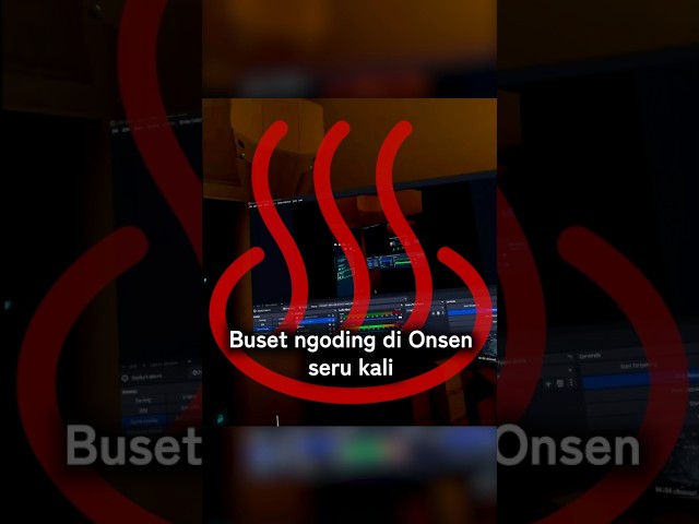 【VR】Ngoding di Onsen seru kali?