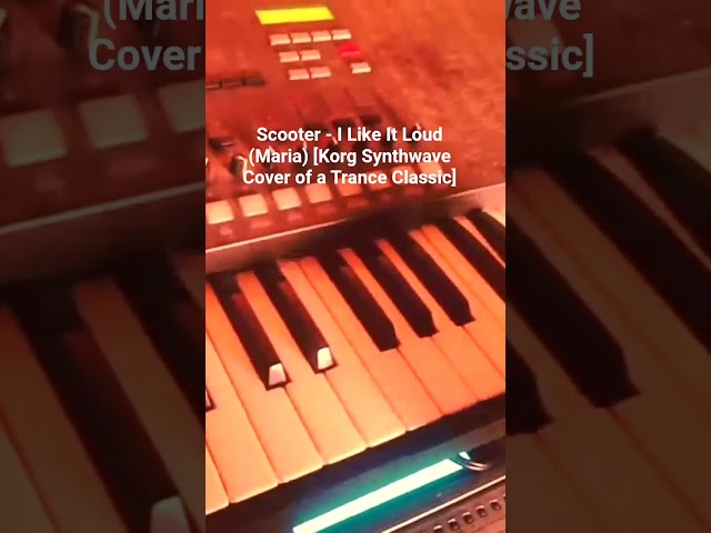 Scooter - I Like it Loud (Korg MS2000B) #trance #rave #techno #eurodance #2000s #eurotrance #edm