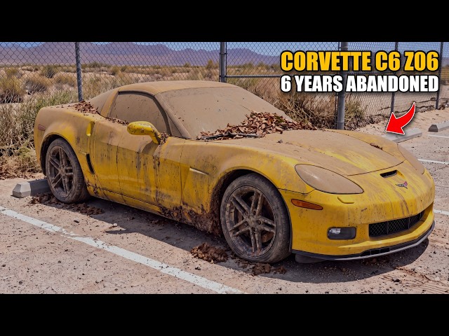 I BOUGHT a $50K ABANDONED CORVETTE C6 Z06 for $25K! DID I GET SCAMMED?
