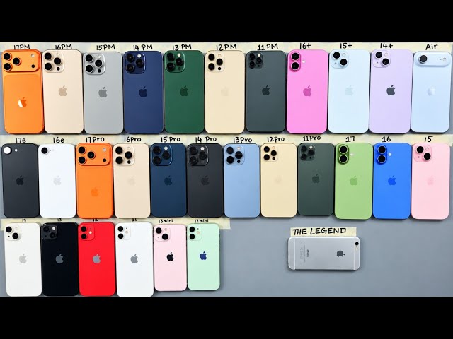 29 iPhones Battery Drain Test on iOS 26.7! 🔋 Which iPhone Lasts Longest?