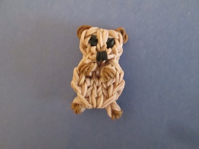 Rainbow Loom Prairie Dog, Meerkat, or Sea Otter Charm.