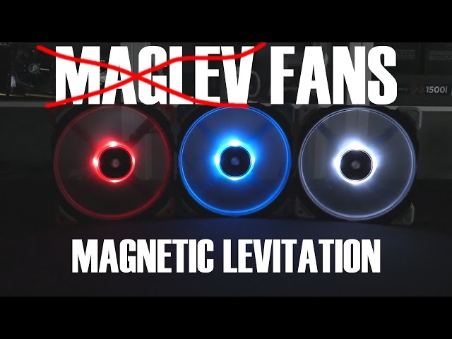 Corsair ML120 and ML140 Magnetic Levitation Fan Review