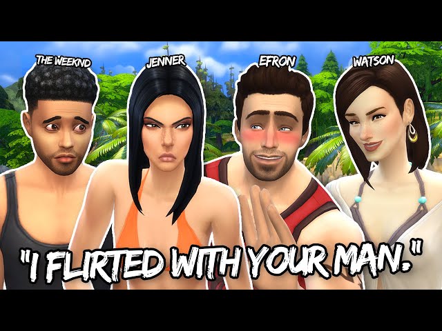 Tensions EXPLODE as 8 Celebrities Date Each Other (Pt. 2) | Sims 4 Gameplay