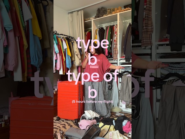OFF TO NYC✈️🍕🗽#Vlog #packing #typeb #nyfw