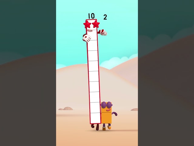 Meet Number Twelve | Cartoons for Kids | Numberblocks in Spanish #shorts