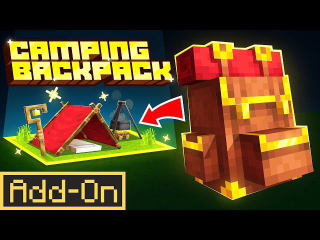 Camping Backpack Add-On - Announcement Trailer