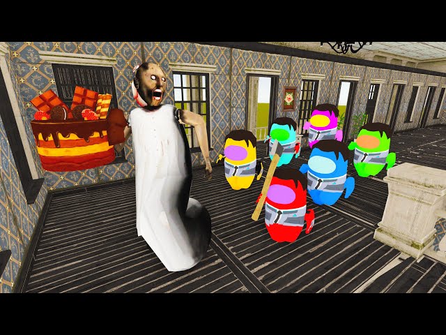 Granny vs Among Us - Coffin Dance Compilation - Funny Horror Animation Parody