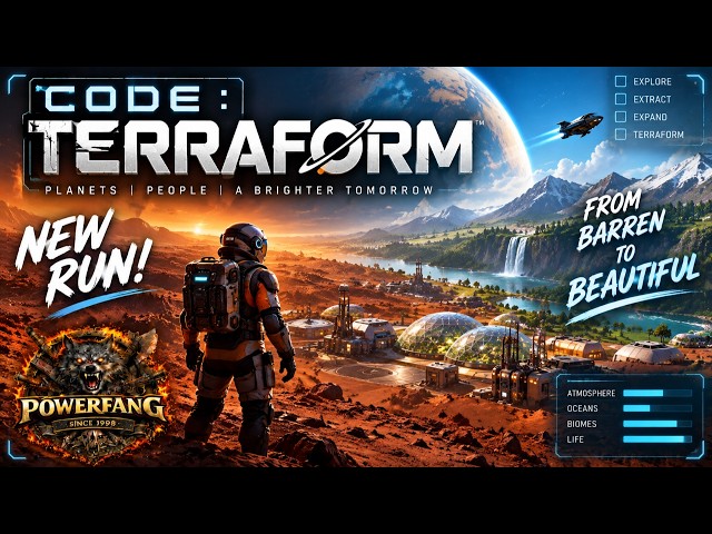 Day 1: 🔴 CODE: TERRAFORM – Coding an Entire Planet | First Playthrough