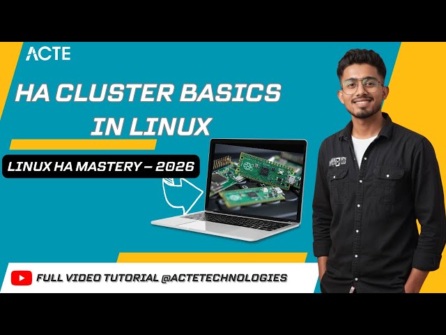 🔗 HA Cluster Basics in Linux | Pacemaker, Corosync & PCS Introduction 🐧