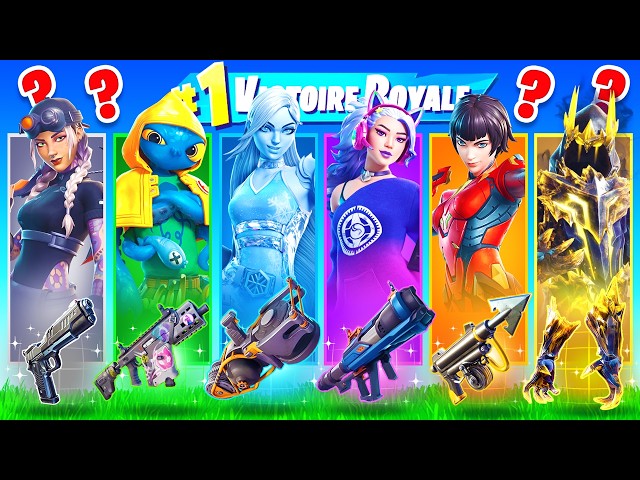 RANDOM SKIN CHALLENGE Season 2! FORTNITE Battle Royale Chapter 7 Challenge