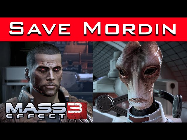 Mass Effect 3 - How to Save Mordin (SECRET ENDING Priority Tuchunka Includes Unique Dialogue + Msgs)