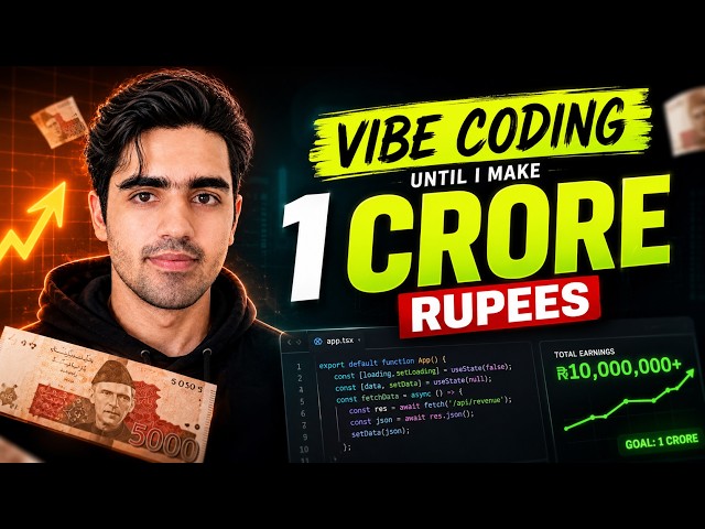 Day 54 - Vibe Coding an App Until I Make 1,00,00,000 Rupees