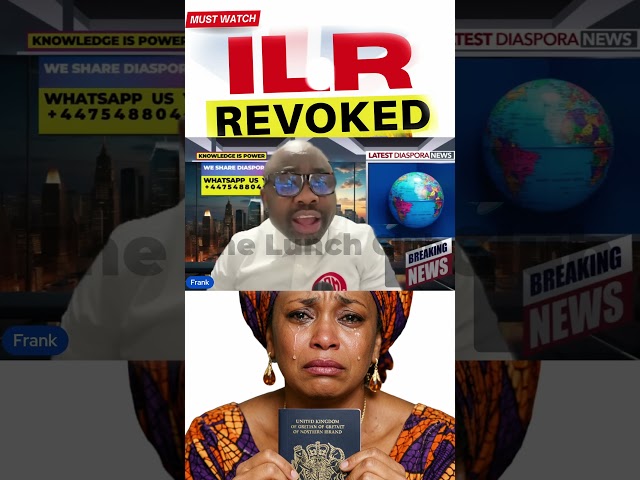 UK Based Nigerian’S Lady ILR REVOKED!