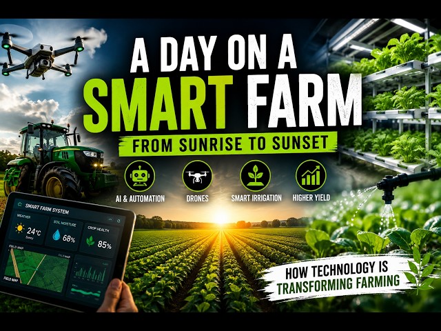 A Day on a Smart Farm | AI Is Transforming Agriculture