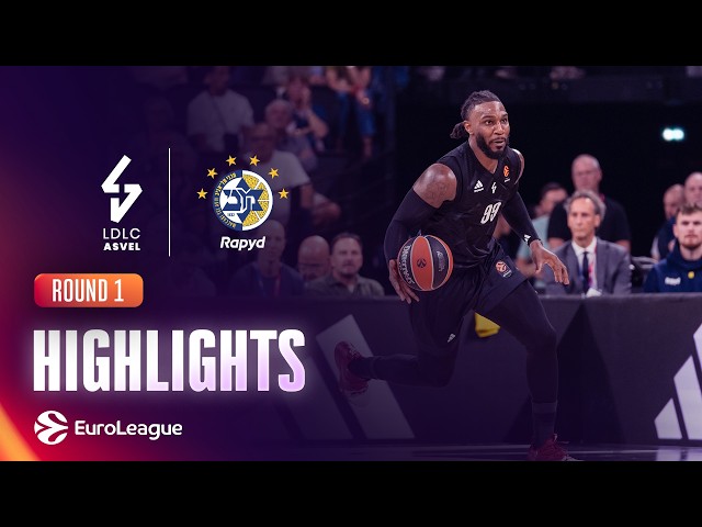 LDLC ASVEL - Maccabi Rapyd Tel Aviv | R1 BASKETBALL HIGHLIGHTS 2026-27