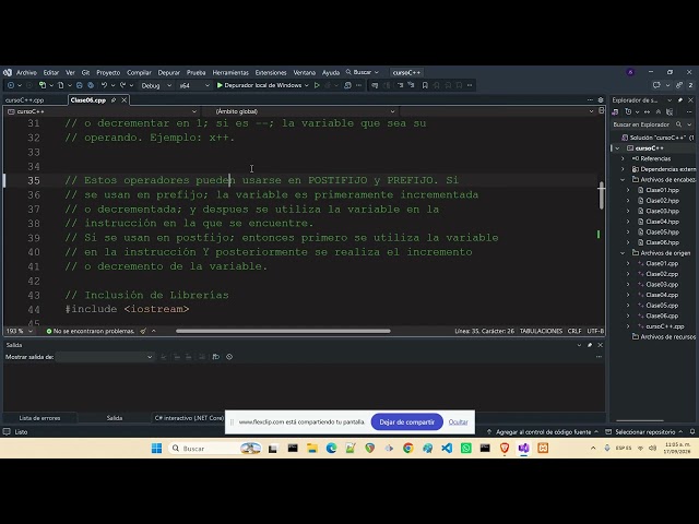 C++ Course Class 006 Arithmetic Operators | Free Programming School