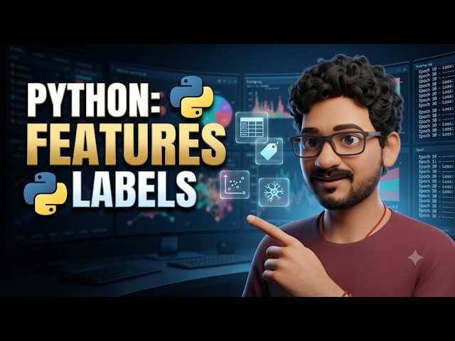 Features vs Labels: How Python Machine Learning Models Learn