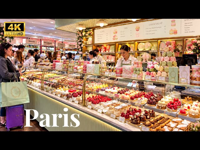 26 September 2026 PARIS 🇫🇷 FRANCE WALK PARIS SWEET PASTRY 🥐 🥮🍰 THROUGH CITY TOUR AUTUMN SEASON WALK 