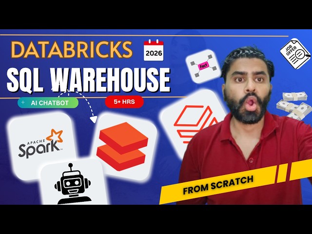 Databricks SQL Warehouse FULL COURSE 🚀 | Beginner to Advanced + AI Chatbot