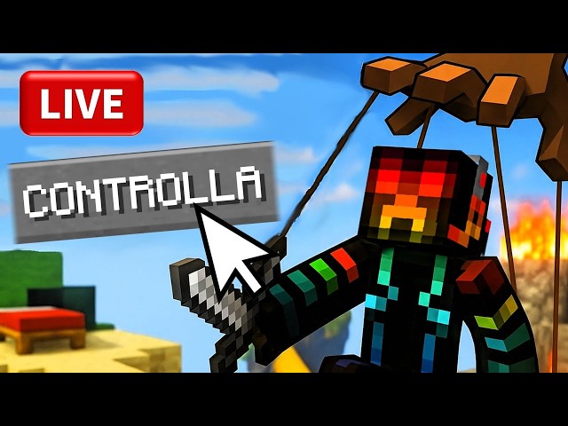 🔴 LIVE MINECRAFT - BEDWARS, MA MI CONTROLLATE VOI!