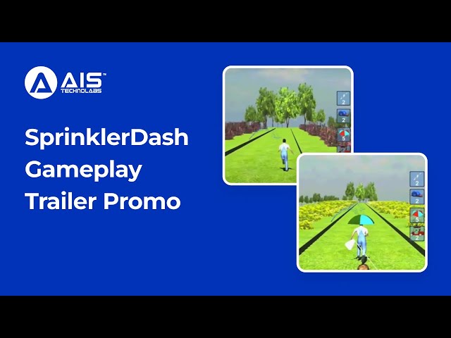 SprinklerDash Gameplay Trailer Promo - Developed by Android Apps Developers from AIS Technolabs