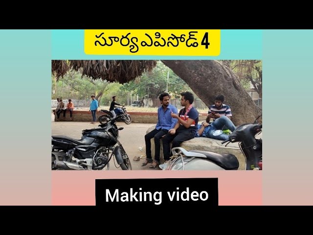 Surya web series Episode 4 making video latest #Shanmukh jaswanth