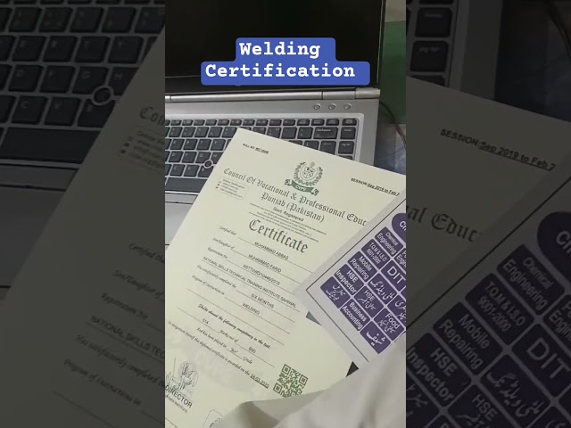 6-Month Welding Certification: Check Online Records and Scan QR Codes from Home #welding