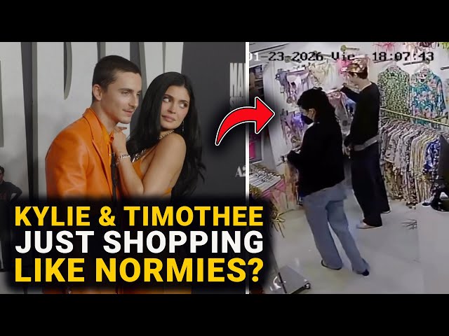 Timothee Chalamet Helps Kylie Jenner Shop for Bikinis During Mexico Vacation