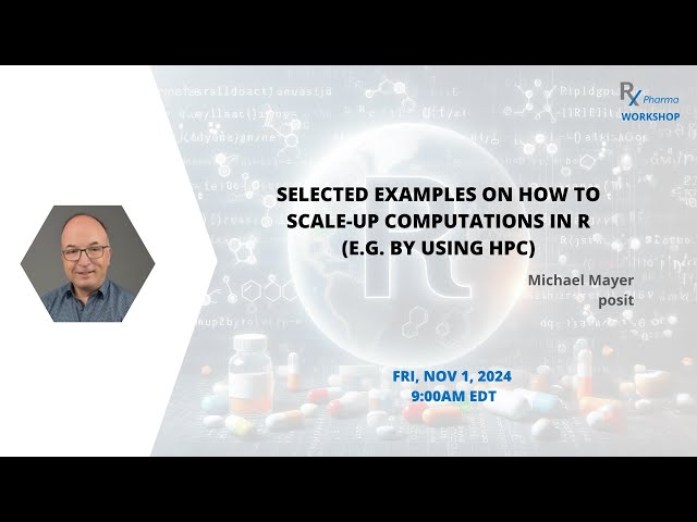 Selected examples on how to scale-up computations in R (by using HPC)
